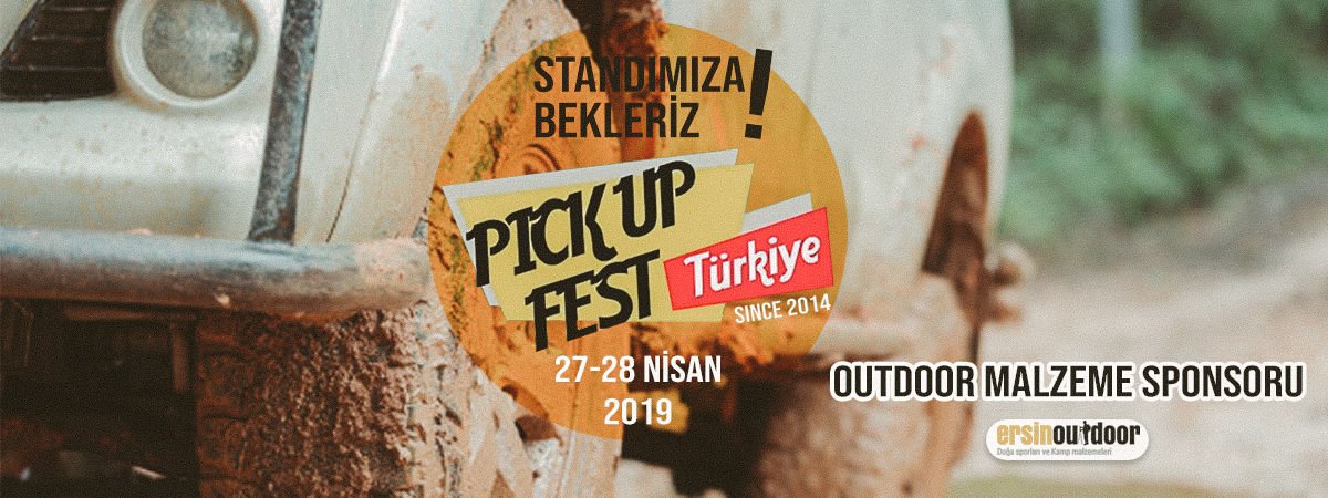 Pick Up Festivali 2019 Outdoor Sporsoru