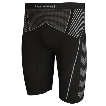 ThermoExtreme Hero Kısa Erkek Siyah Gri Desenli Spor Tayt