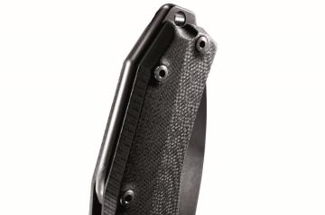 Lionsteel KUR Black Black handle Çakı