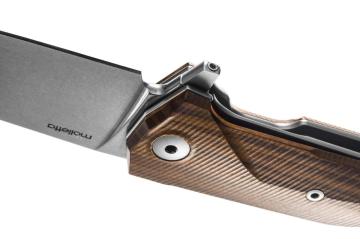 Lionsteel KUR Wood Santos wood handle Çakı