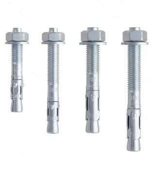 Fixe Steel Expansion Bolt Vidası 10x90 mm. Silver