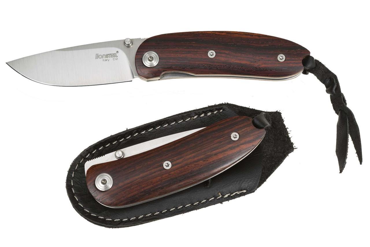 Lionsteel Mini Santos wood Çakı