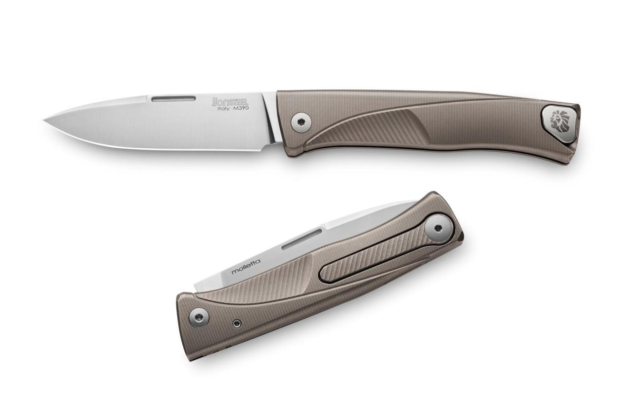 Lionsteel Thrill Bronze Titanium Çakı