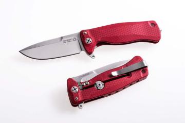 Lionsteel SR22A RS Aluminium Red Satin Çakı