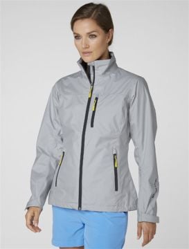 Helly Hansen W Crew Midlayer Jacket Kadın Ceket Grey Fog Gri