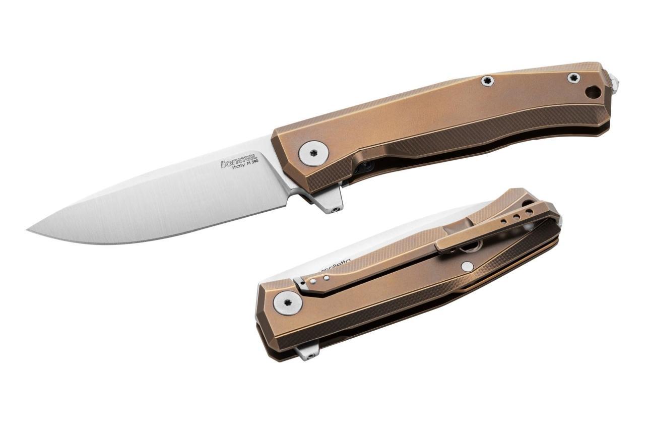 Lionsteel MT01 BR MyTo Bronze Titanyum Çakı