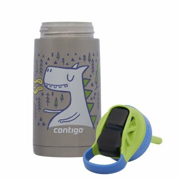 Contigo Gizmo Dragon Çelik Çocuk Suluğu 420ML Mavi