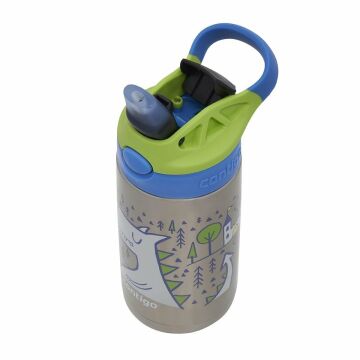 Contigo Gizmo Dragon Çelik Çocuk Suluğu 420ML Mavi