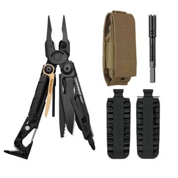 Leatherman Mut Black Yeni Seri Multitool Full Set Kahverengi Kılıflı