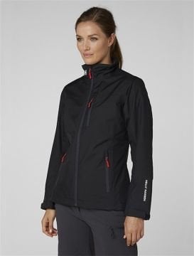 Helly Hansen W Crew Midlayer Jacket Kadın Ceket Jet Black Siyah