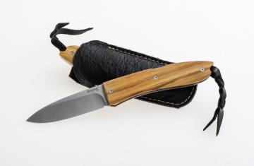 Lionsteel Klasik Opera D2 Zeytin Ağacı Saplı Çakı