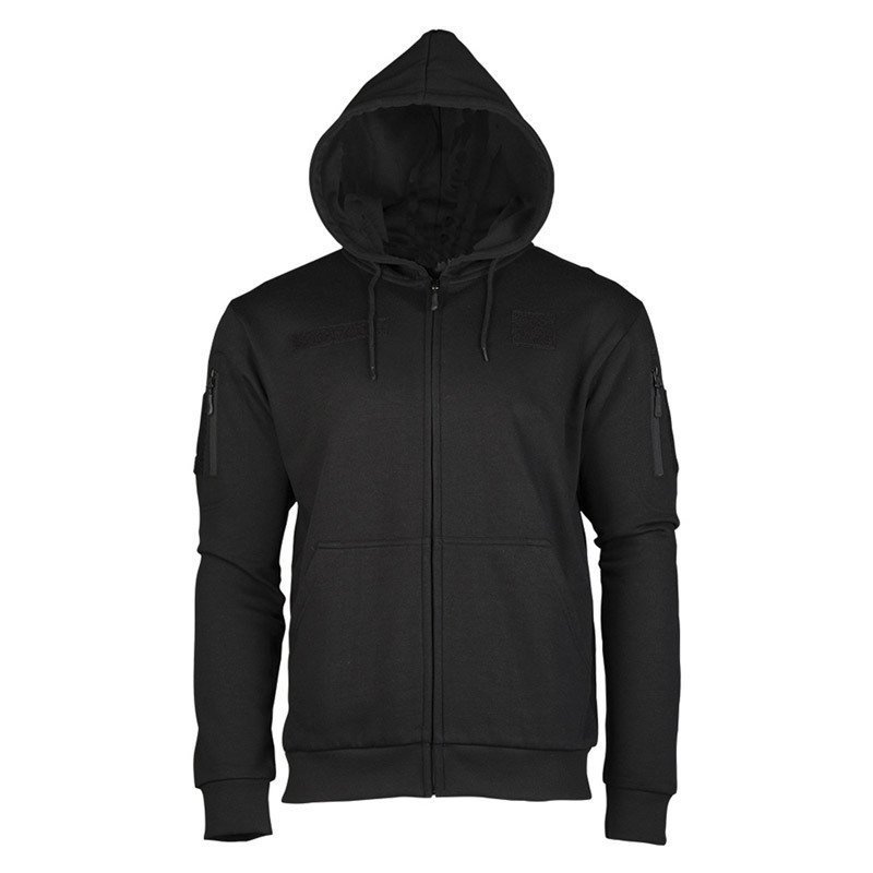 STURM TACTICAL HOODIE SIYAH POLAR