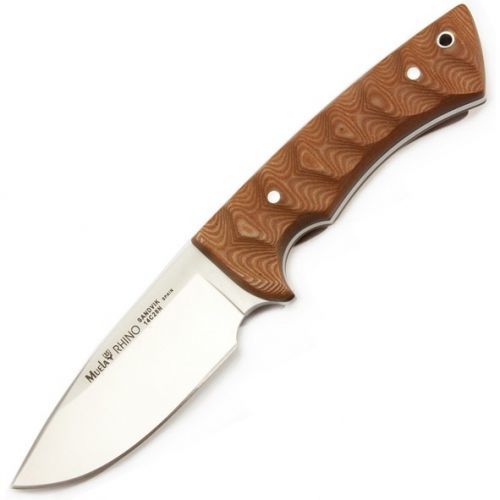 Muela RHINO-10SV.M Siyah Micarta Bıçak