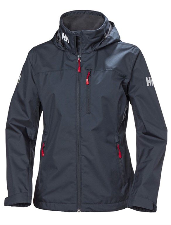 Helly Hansen W Crew Hooded Midlayer Jacket Kadın Ceket Navy Lacivert