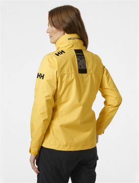 Helly Hansen W Crew Hooded Midlayer Jacket Kadın Ceket Honeycomb Sarı