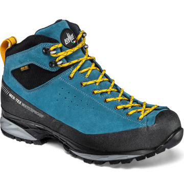 Lomer Italy Marmolada Mid MTX Waterproof Vibram Full Çarşak Bot Petrol Mavi