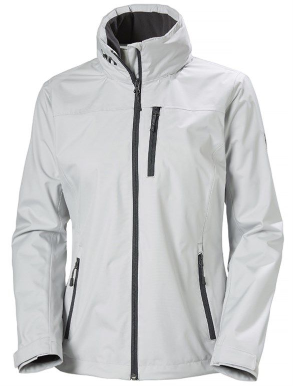 Helly Hansen W Crew Hooded Midlayer Jacket Kadın Ceket Grey Fog