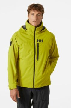 Helly Hansen HP Racing Lifaloft Hooded Jacket Erkek Ceket Bright Moss Yeşil HHA.30366.452