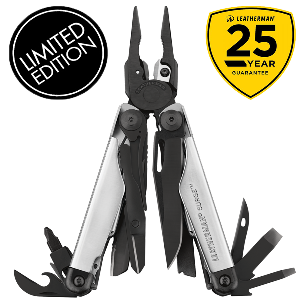 Leatherman Surge 21in1 Black & Silver Limited Edition