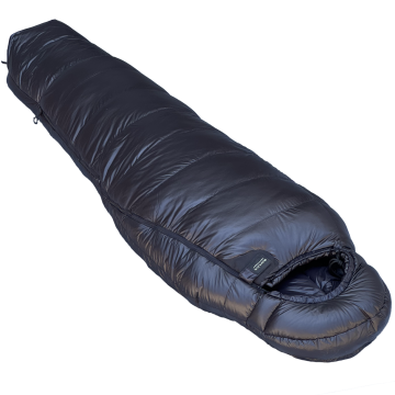 Bushlove Snag New -44C 800 Fill Kaz Tüyü Ultralight Uyku Tulumu Full Black