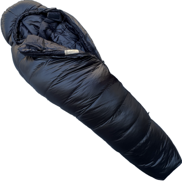 Bushlove Snag New -44C 800 Fill Kaz Tüyü Ultralight Uyku Tulumu Full Black