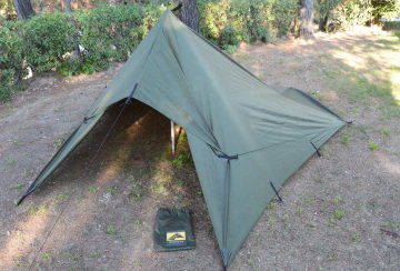 Bushlove Bushcraft Premium 4 Mevsim Tarp Tente 3m x 3.5m