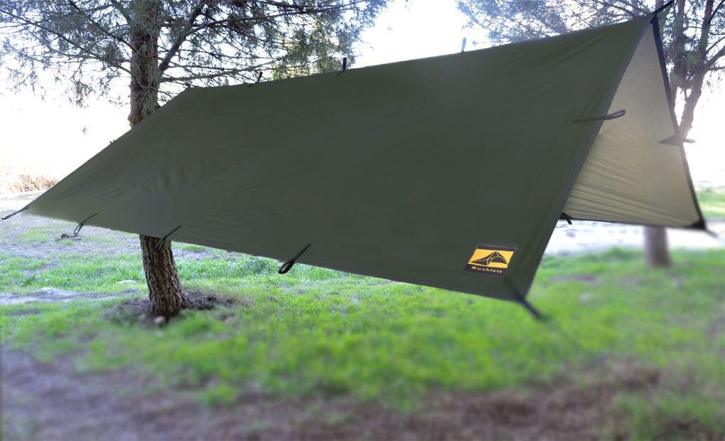 Bushlove Bushcraft Premium 4 Mevsim Tarp Tente 3m x 3.5m