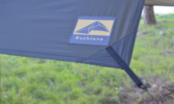 Bushlove Bushcraft Premium 4 Mevsim Tarp Tente 3m x 3.5m