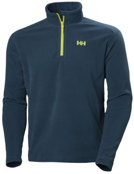 Helly Hansen Mount Fleece Half Zip Erkek Polar Deep Steel