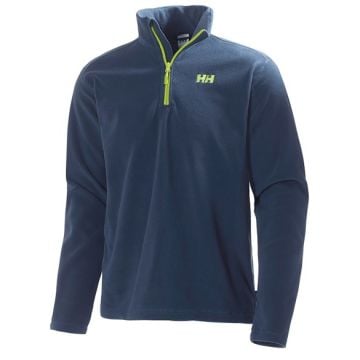 Helly Hansen Mount Fleece Half Zip Erkek Polar Deep Steel