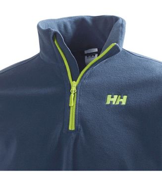 Helly Hansen Mount Fleece Half Zip Erkek Polar Deep Steel