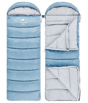 Naturehike U350S Zarf Tarzı Kapüşonlu Uyku Tulumu -17°C NH20MSD07