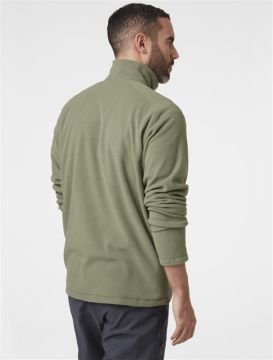 Helly Hansen Mount Fleece Half Zip Erkek Polar Lav Green