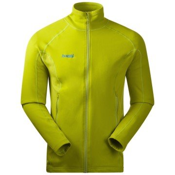 Bergans 1686 Hellstugutind Full Zip Teknik Erkek Polar Ceket Yeşil