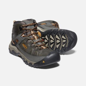 Keen Targhee III Mid KeenDryGtx Su Geçirmez Erkek Bot Black Olive/Golden Brown 1017787