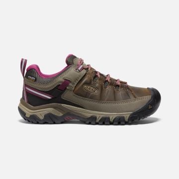 Keen Targhee III KeenDryGtx Su Geçirmez Deri Kadın Ayakkabı Weiss/Boysenberry 1018177