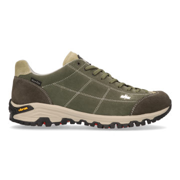 Lomer Italy Maipos Suede MTX Waterproof Vibram Süet Deri Erkek Ayakkabı Catfish Olive