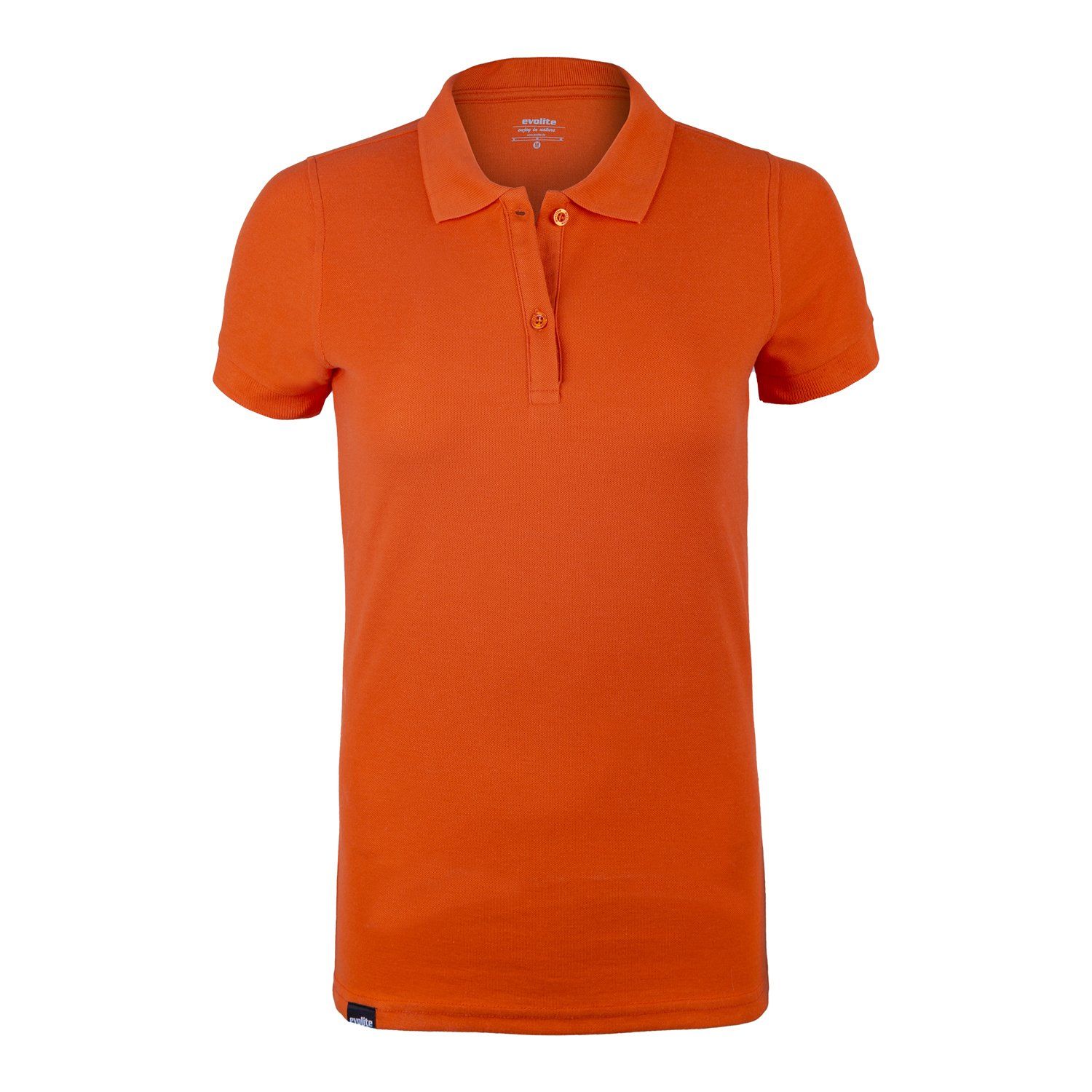 Evolite DeepRaw Bayan Polo T-Shirt - Turuncu