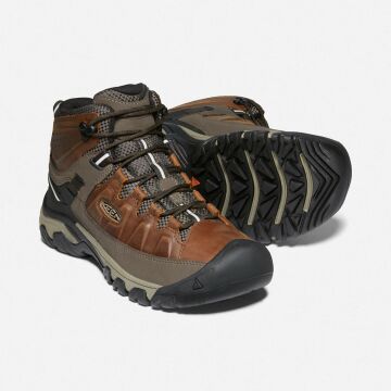 Keen Targhee III Mid KeenDryGtx Su Geçirmez Erkek Bot Black Chestnut/Mulch 1023030