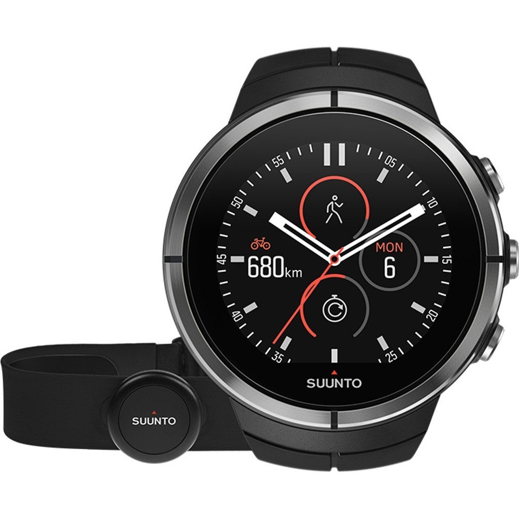 Suunto Spartan Ultra Black HR  Kol Saati SS022658000