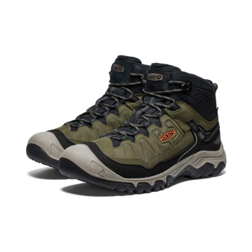 Keen Targhee IV Mid KeenDryGtx Su Geçirmez Erkek Bot Dark Olive/Gold Flame 1028987