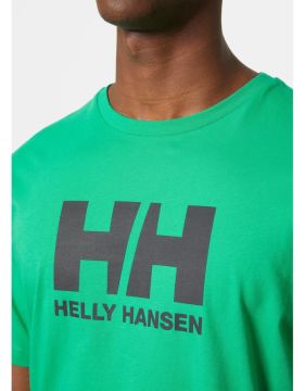 Helly Hansen Logo T-Shirt Yeşil