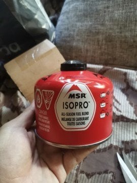 MSR® IsoPro™ Fuel 227 gr Kartuş KIRMIZI