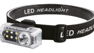 Headlight Usb Şarjlı Karanlıkta Parlayan Sensörlü Kırmızı Uyarı Modlu Kafa Lambası 500 Lumen