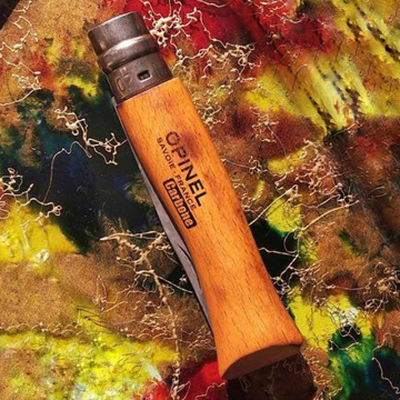 Opinel No 6 Kayın Saplı Karbon Çelik Çakı