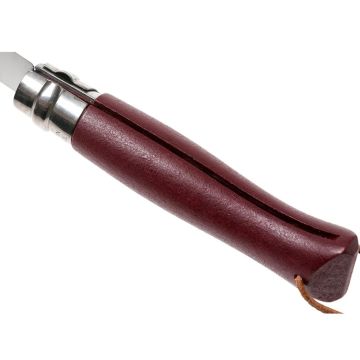 Opinel Inox Trekking 8 No Paslanmaz Çelik Çakı (Bordo)