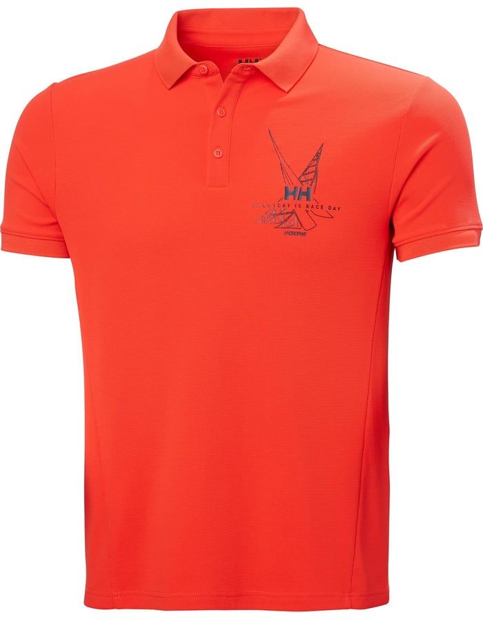 Helly Hansen Hp Race Polo Yaka T-Shirt Kırmızı