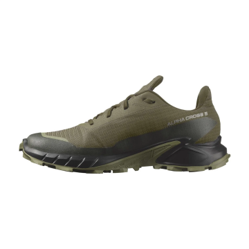 Salomon ALPHACROSS 5 GTX Erkek Outdoor Ayakkabı Olive Deep Haki L47310300