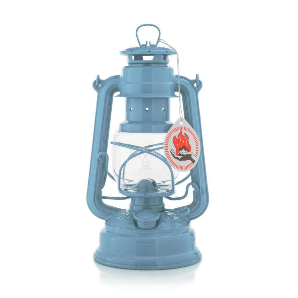 Feuerhand Hurricane Lantern 276 Gemici Feneri Pastel Mavi