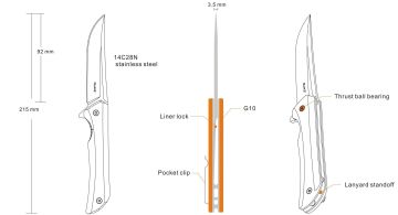 RUIKE P121-B ÇAKI